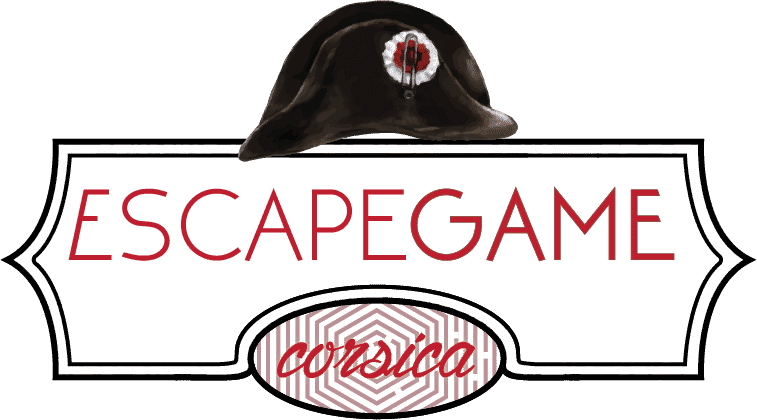 Logo de Escape Game Corsica, escape game en Corse-du-Sud, avec bicorne napoléonien