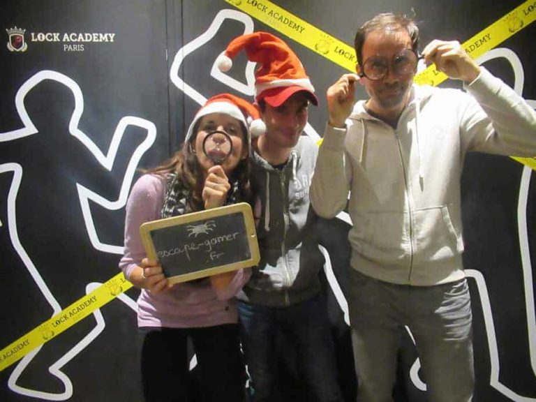 Escape-gamer résout un « Crime presque parfait version 2 » à la Lock Academy!