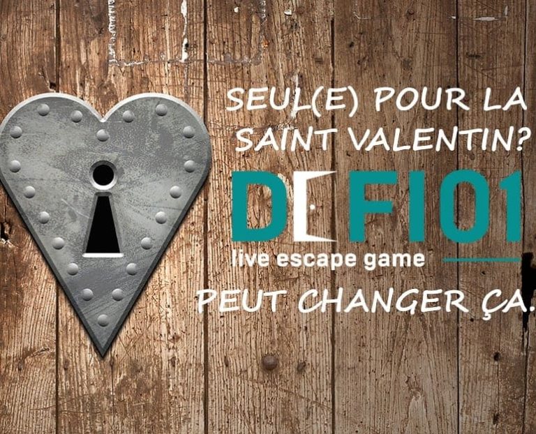 Défi 01 pense aux célibataires pendant la saint Valentin!
