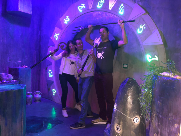escape gamer sauve atlantis des flots chez captive!!!