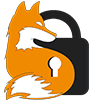 Logo de Crolles, escape game à Crolles : un renard orange enroulé autour d'un cadenas