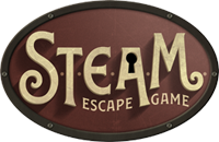 Logo de Steam, escape game à Vichy
