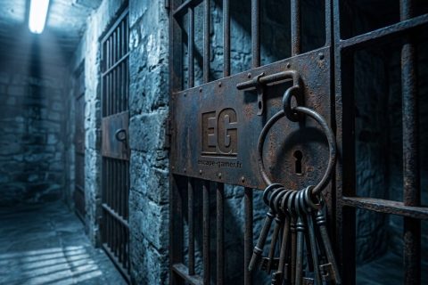 Illustration de l'univers de Infiltrés, avec le logo Escape Gamer (pas une photo de la salle)