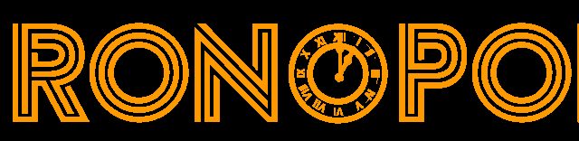 Logo de Chronopolis, escape game à Six-Fours-les-Plages, avec horloge dorée