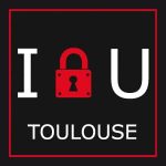 Logo de I lock you, escape game à Toulouse avec cadenas rouge stylisé