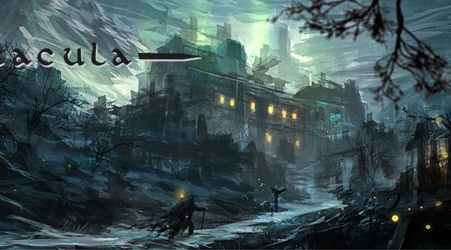 Château illuminé sous un ciel d'orage, illustration de la salle Dracula chez Intrappola