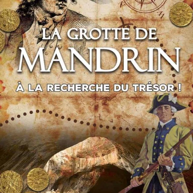 Décor de caverne et carte au trésor pour La grotte de Mandrin chez Puzzle animations à Grenoble