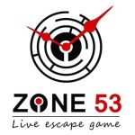 Logo Zone 53 Live escape game : labyrinthe circulaire et aiguilles rouges d'horloge, escape game à Laval