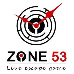 Logo Zone 53 Live escape game : labyrinthe circulaire et aiguilles rouges d'horloge, escape game à Laval