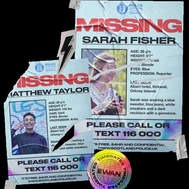 Avis de recherche de Sarah Fisher et Matthew Taylor, indices de Botanist Manor