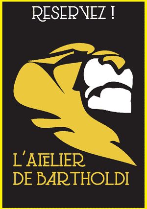 Logo de L'Atelier de Bartholdi, escape game de Belfort chez La Clé du Bastion