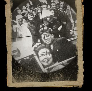Photographie vintage en noir et blanc montrant des visages dans une ambiance rétro de la Panic Room
