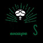 Logo Spielhus escape game : clé stylisée aux rayons verts et lettres noires, enseigne à Lingolsheim