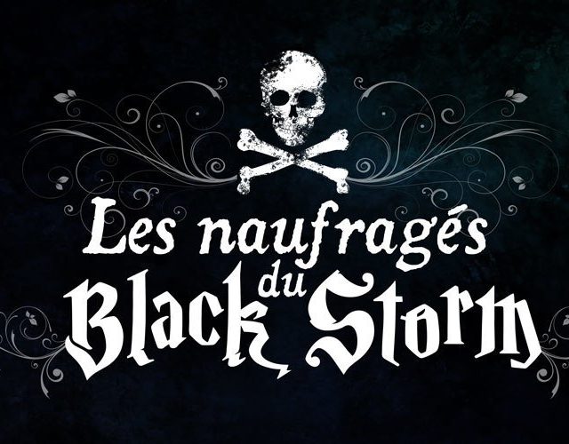 Logo de Les naufragés du Black Storm, escape game pirate chez Escape Time Le Mans