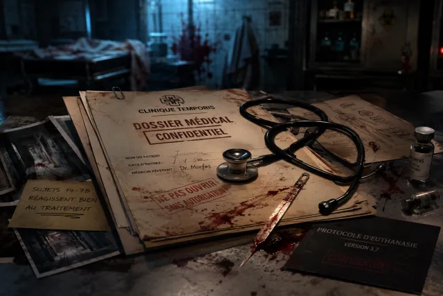 Clinique Temporis : la visite médicale – Escape Time – Saint-Cyr-sur-Loire