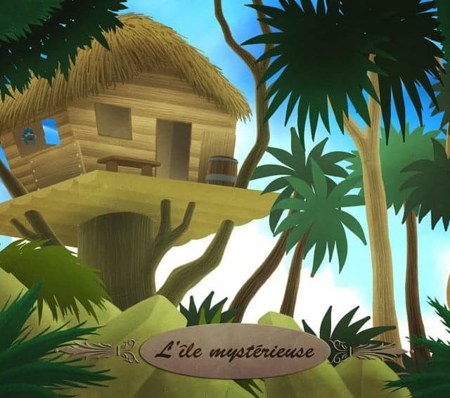 Cabane en bois sur pilotis au cœur d'une île tropicale chez Steam Escape Limoges
