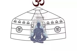 Yoga sous la yourte