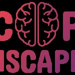 Logo Coop Escape : un cerveau dessiné au centre du mot COOP en rouge et violet, enseigne de Levallois-Perret