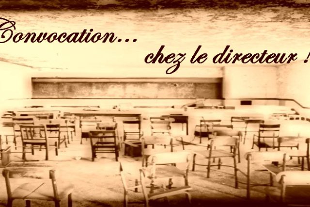 Convocation chez le directeur – enigmscape