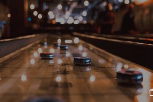 Shuffleboard à Saint-Maximin
