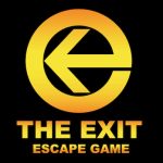 Logo de The Exit, escape game à Poissy, symbole géométrique jaune et noir