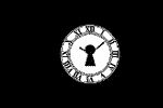 Logo d'Enigm antic, escape game à Périgueux, avec montre de poche stylisée