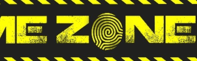 Logo de Time Zone, escape game à Perpignan, avec motif spirale jaune et noir