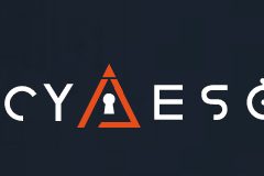 Logo de Privacy Escape, escape game à Boé, avec triangle rouge et lettres blanches