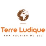 Logo de Terre Ludique, escape game à Marseille, représentant un globe terrestre stylisé en marron et orange