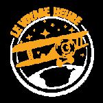 Logo de Le Voyage Heure, escape game à Besançon, avec biplan vintage