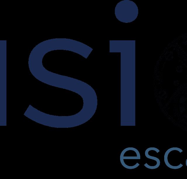 Logo d'Ilusiom escape, à Anglet, avec un mécanisme d'horlogerie