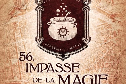 Logo de 56 impasse de la magie, escape game d'aventure chez Express escape à Tours