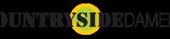 Logo Countryside Damery sur fond blanc avec un disque jaune, enseigne Évasion Escape Game à Cœur-de-la-Vallée