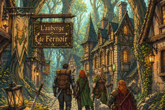 Les secrets de Fernoir – Donjons et Aventures