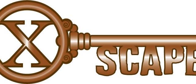 Logo de X Scape Amiens, clé de bronze stylisée avec symbole X